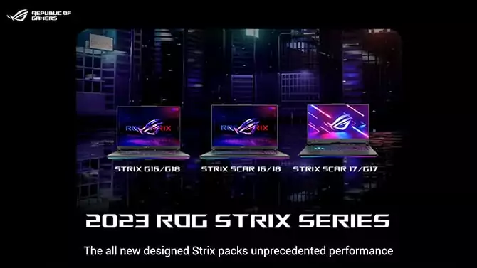 ASUS ROG Strix Scar 16 Mini LED Display