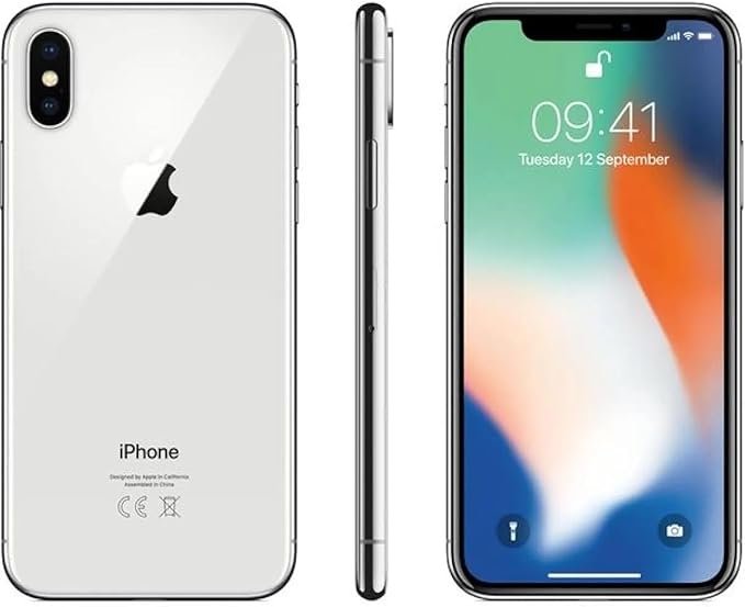 Apple iPhone X Silver Unlocked