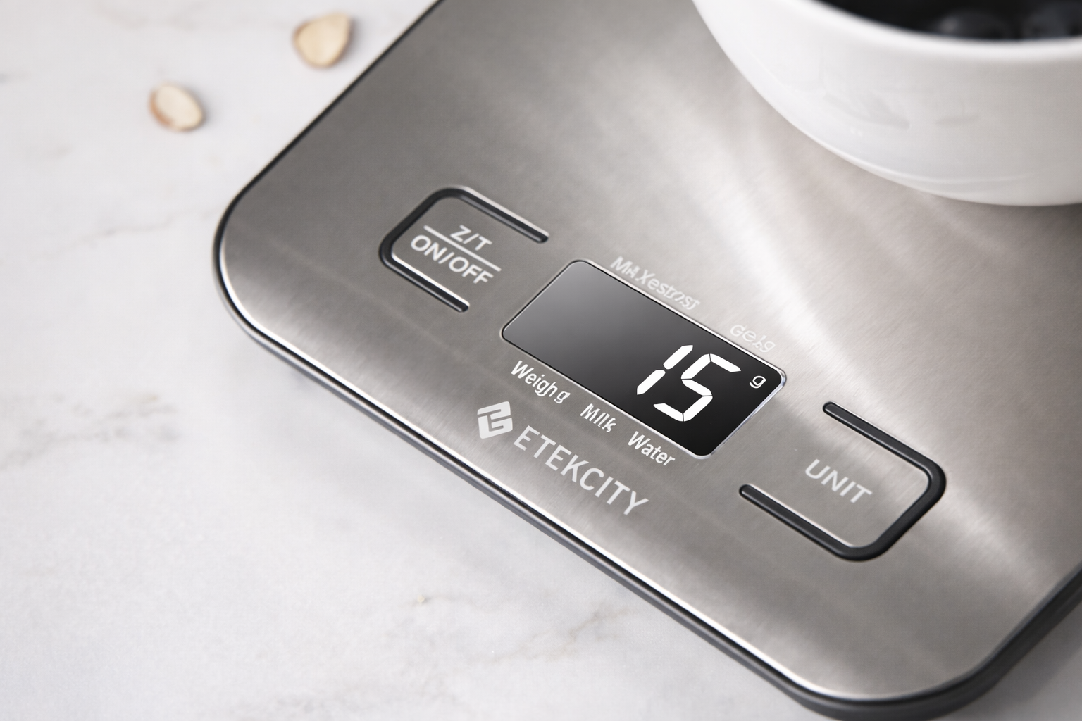 Digital Kitchen Scale Angle View