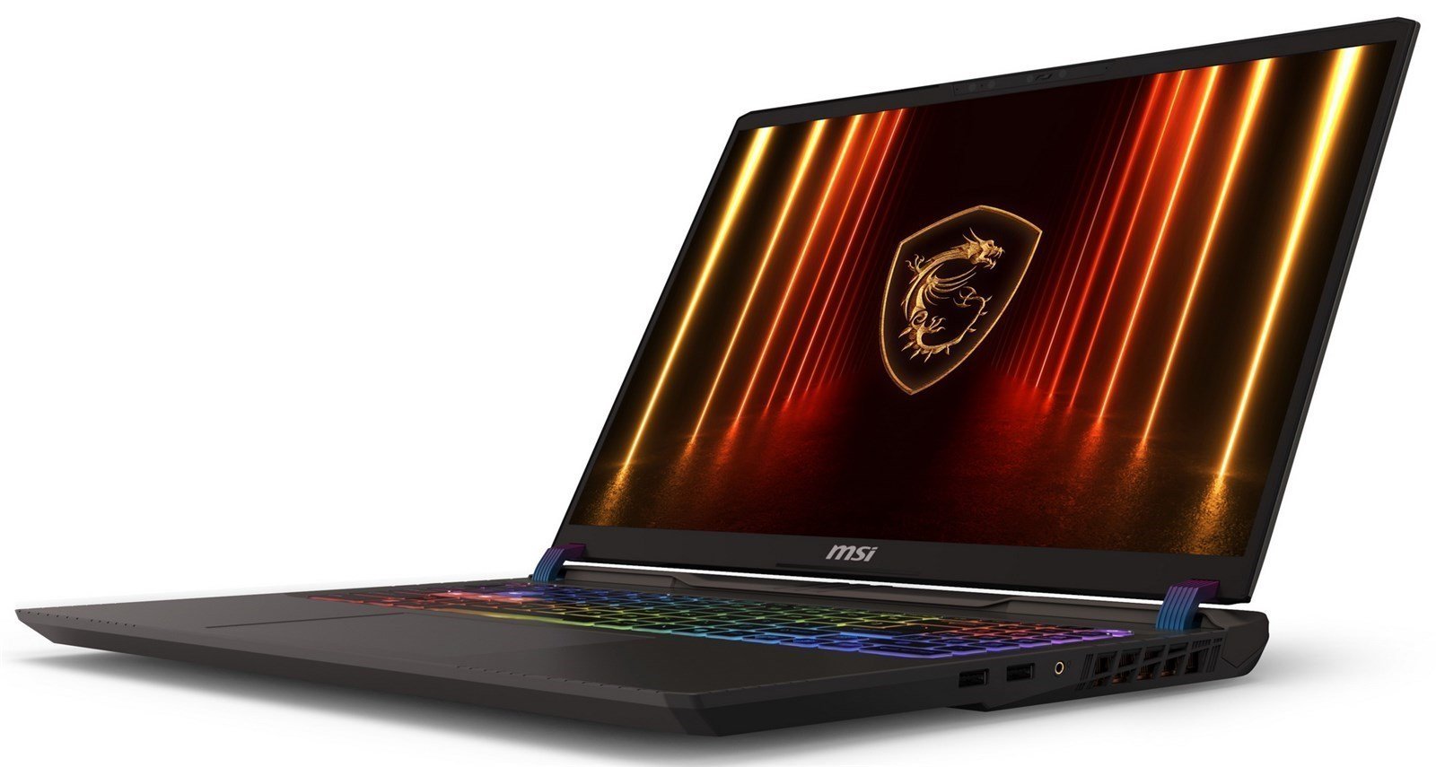 MSI Vector 16 HX AI Front View