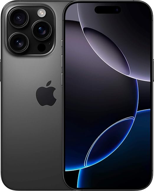 iPhone 16 Pro Max Black Titanium Renewed Premium