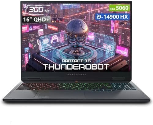 Thunderobot Zero 16 Gaming Laptop Front View