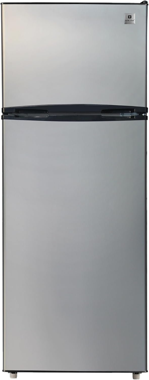 Arctic Chef 2-Door Apartment Size Refrigerator