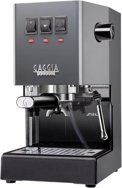Gaggia RI9380/51 Classic Evo Pro Espresso Machine, Industrial Grey, Small Gaggia RI9380/51 Classic Evo Pro Espresso Machine, Industrial Grey, Small