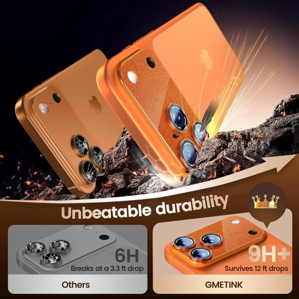 iPhone 17 Pro Max Lens Protector Orange